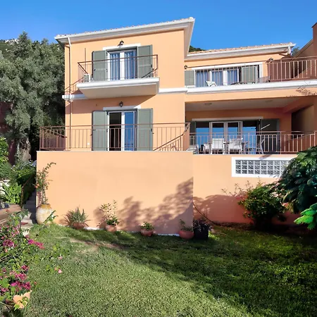 Melias, Luxurious With Superb View Of The Islands, 400 M From The Sea Nidrí